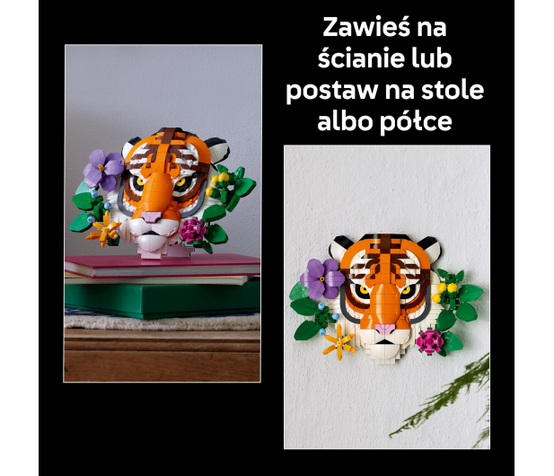 LEGO Art 31217 Kolekcja zwierząt — tygrys - 1331617 - zdjęcie 7